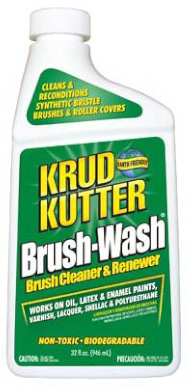 Krud Kutter Bw326 Bw32 Brush-Wash Cleaner And Renewer, 32-Ounce
