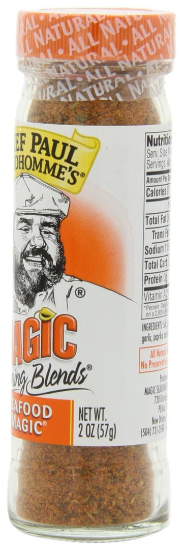 Chef Paul Prudhomme'S Magic Seasoning Blends Seafood Magic 2 Ounce (Pack Of 6)