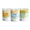 POSHI Riced Vegetables Variety Pack | Ready to Eat, All Natural, Non GMO, Low Calorie + Carb, Gluten Free, Vegetable Rice, Fully