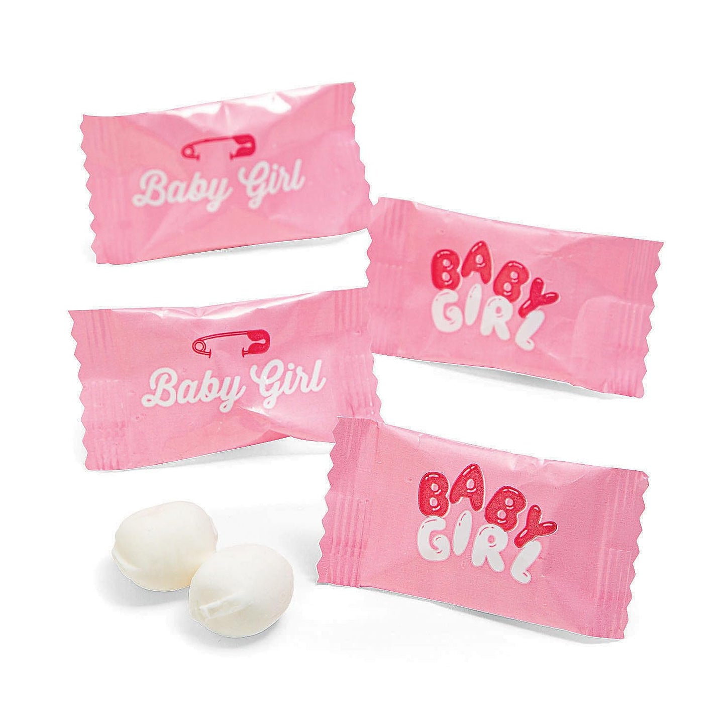 Its A Girl! Buttermint (108 pieces) Baby Shower and Gender Reveal Candy