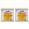 Domino Light Brown Sugar, 2 lb Zipper Bag Domino Brown Sugar (Pack of 2)