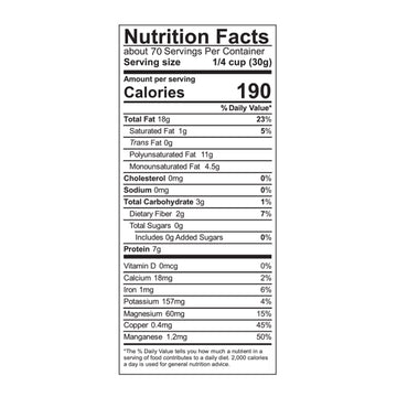 Hammons Black Walnuts Fancy Large Highest Protein Naturally GlutenFree Top Keto Nut, Bold/Distinct/Earthy/Nutty Bold, distinct,