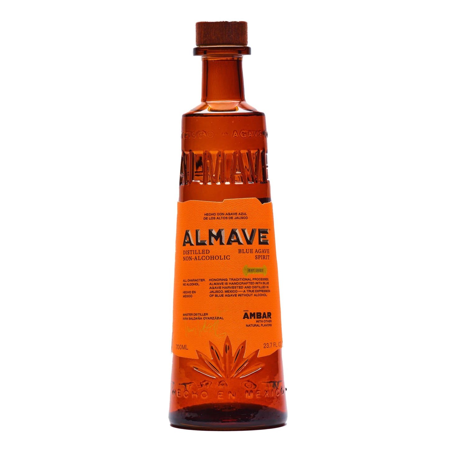 ALMAVE Non-Alcoholic Blue Agave Spirit – Premium Tequila Alternative, Handcrafted in Jalisco, Mexico