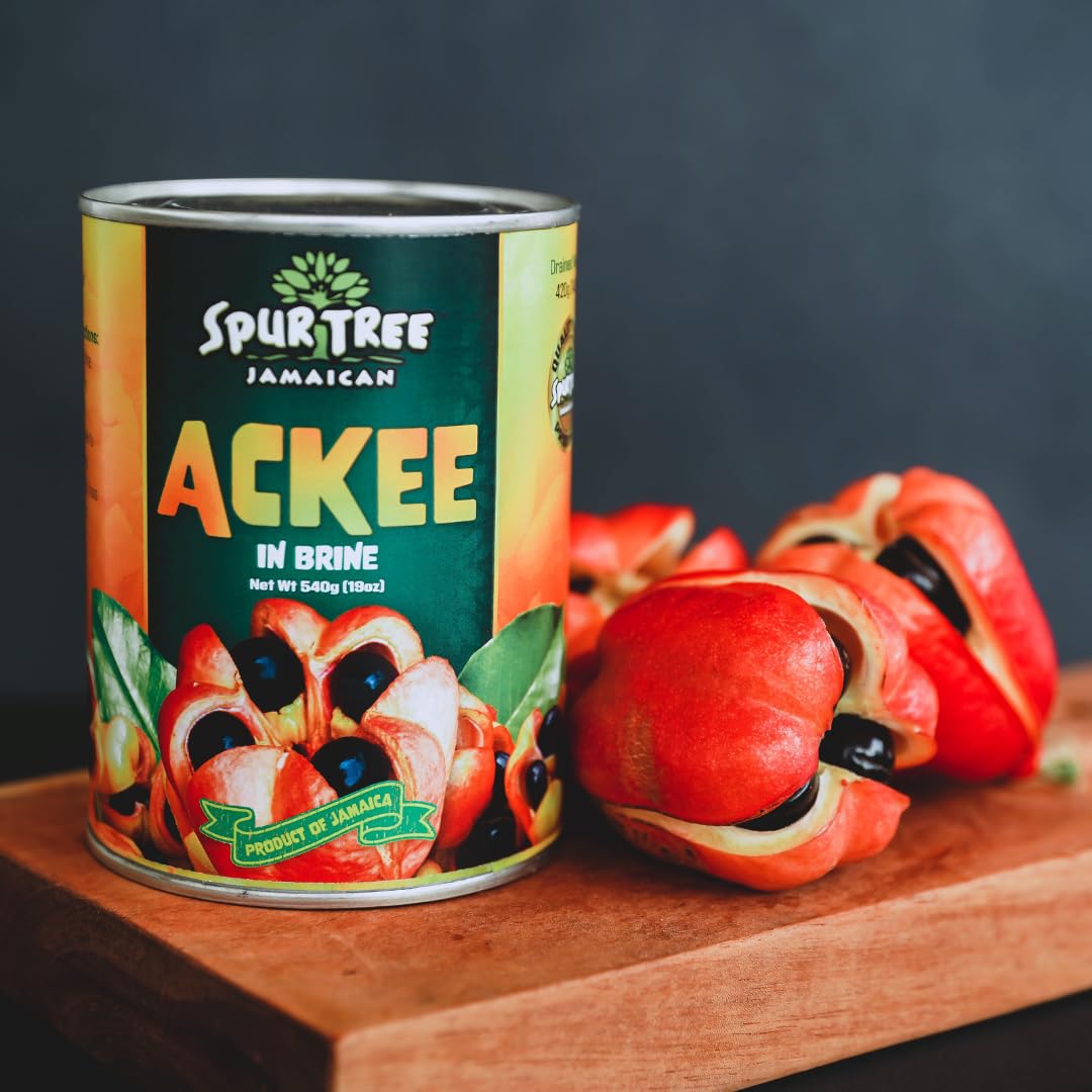 Spur Tree Jamaican Ackee In A Can - Ackee In The Can For A Delicate Tropical Sensation - Have A Unique Breakfast With Our Can Ac