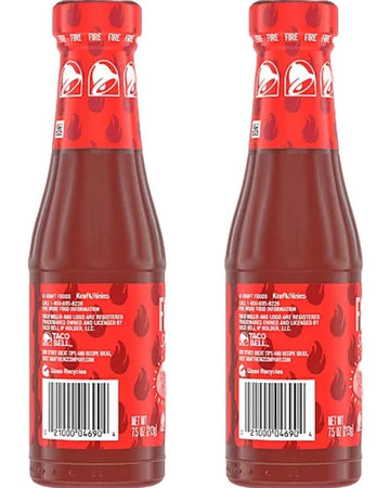 Generic Taco Bill Fire Hot Sauce, 7.5 Ounce (Pack Of 3)