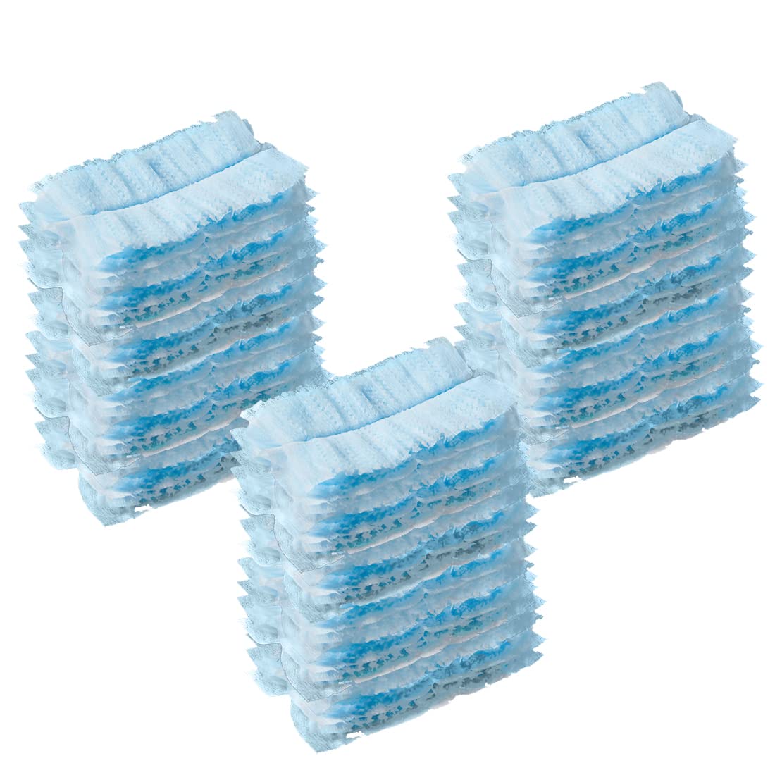 Kmakii Disposable Duster Refills Bulk Heavy Duty Dusters Refills Blue Replacement Head 30 Counts