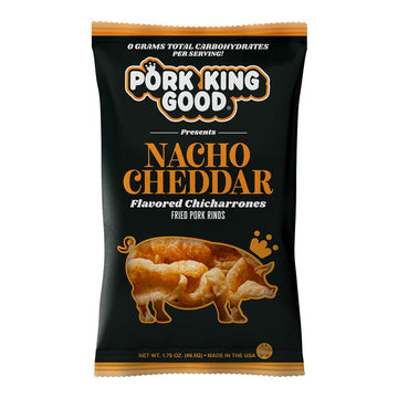 Pork King Good Pork Rinds Variety 6 Pack (Chicharrones) Keto Snacks