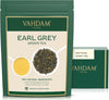 VAHDAM Earl Grey Citrus Green Tea Loose Leaf, 3.5 oz (Pack of 2), High Elevation Grown, Vacuum Sealed for Freshness