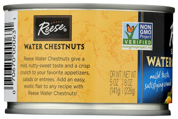 Reese Sliced Water Chestnuts, 8 Oz