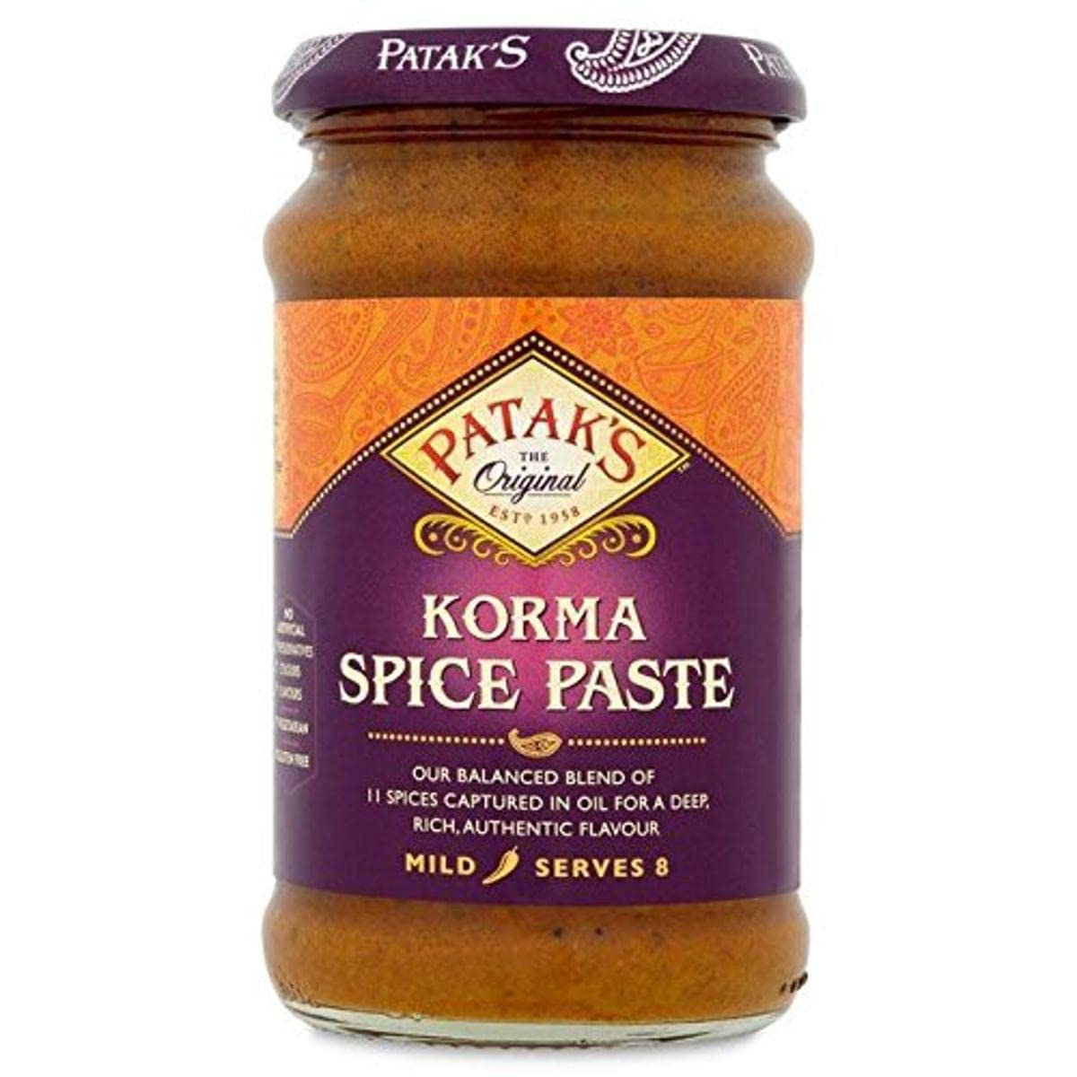 Patak's Korma Spice Paste 290g