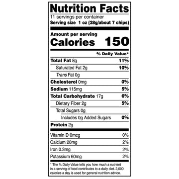 On The Border Cafe Style Tortilla Chips 11 Oz (Pack Of 3)