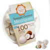 Krunchy Melts - Original Meringue Cookies - Toasted Coconut Flavor - Fat Free - Gluten Free - Nut Free -90 Calories Per Serving - Low Calorie Snack - Sweet Treats - 4 Oz