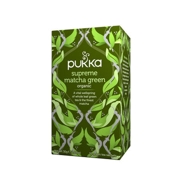 Pukka Organic Herbal Tea Supreme Matcha Green 20 Tea Bags