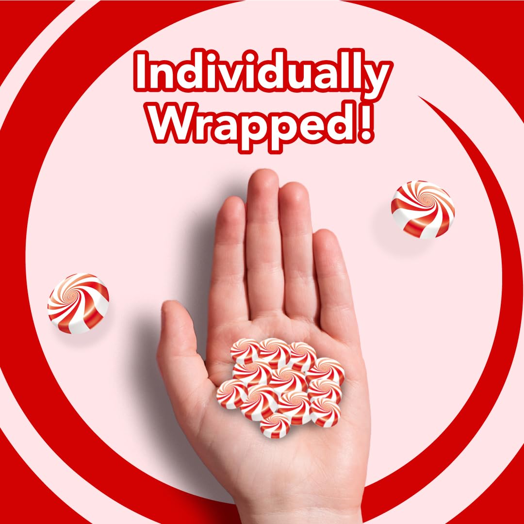 Colombina Starlight Swirled Mints, Individually Wrapped Refreshing Mints, Ideal Peppermint Candies For Sharing, Candy Dishes And