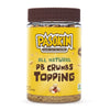 PASOKIN | Peanut Butter Crumbs | Gluten Free, Vegan, All Natural Peanut Butter Topping, Made in USA, 10.5 oz Jar (Peanut Butter)