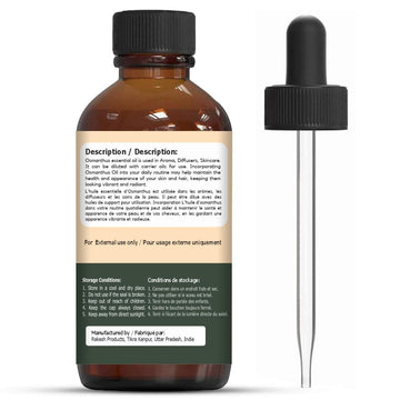 Organic Zing Osmanthus Essential Oil - Pure Steam Distilled for Aroma & Skincare - 30ml/1.01fl oz