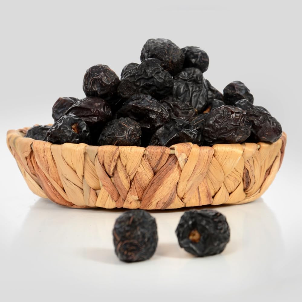 Premium Organic Ajwa Dates | Gluten-Free, Non-Gmo | Authentic Madina Saudi Arabia Dates | Naturally Sweet, No Added Sugar | Perf