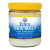 Eden Sea Salt, Hand Harvested French Celtic, Stone Ground (Fine), 82 Trace Minerals, Unrefined, Glass Jar, 14 oz