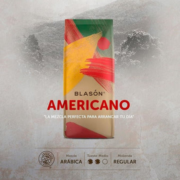 Mexican Blason Americano Ground Coffee, 14.1 Ounces