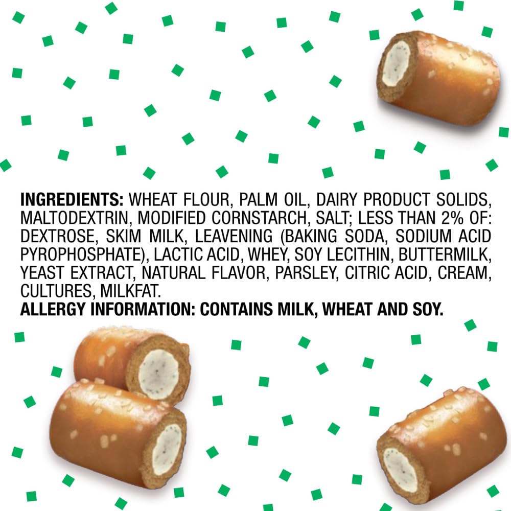 Combos Ranch Dip Baked Pretzel Stuffed Snacks, 6.3 Oz Bag (Pack Of 12)