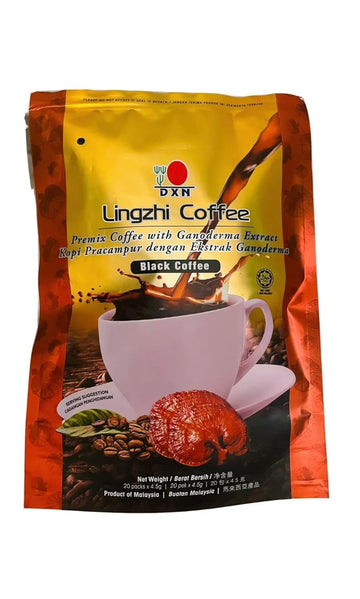 Dxn Lingzhi Black Coffee 2 In 1 With Ganoderma (Pack Of 2)