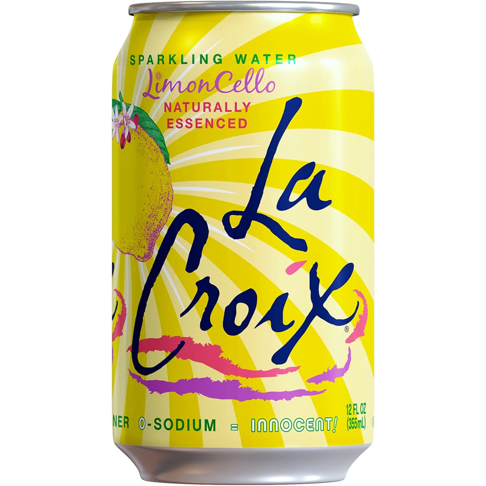LaCroix Sparkling Water, LimonCello, 12 Fl Oz (pack of 8)