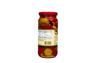 Mezzetta Sweet Cherry Peppers, Mild | Kosher, Gluten Free, Keto | 16 Fluid Ounce Jar (Pack Of 6)