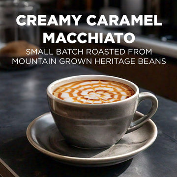 Intelligent Blends Caramel Macchiato Coffee Pods, 100Ct. Solar Energy Produced Recyclable Single Serve Caramel Flavored Coffee P