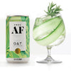 Free AF Non-Alcoholic Cucumber G&T Sparkling Cocktails, Gluten-Free, Low-Calorie, 8.4 oz Cans, 12-Pack