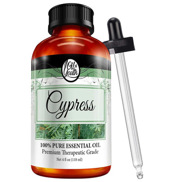 Oil Of Youth Essential Oils 4Oz - Cypress Essential Oil - 4 Fluid Ounces