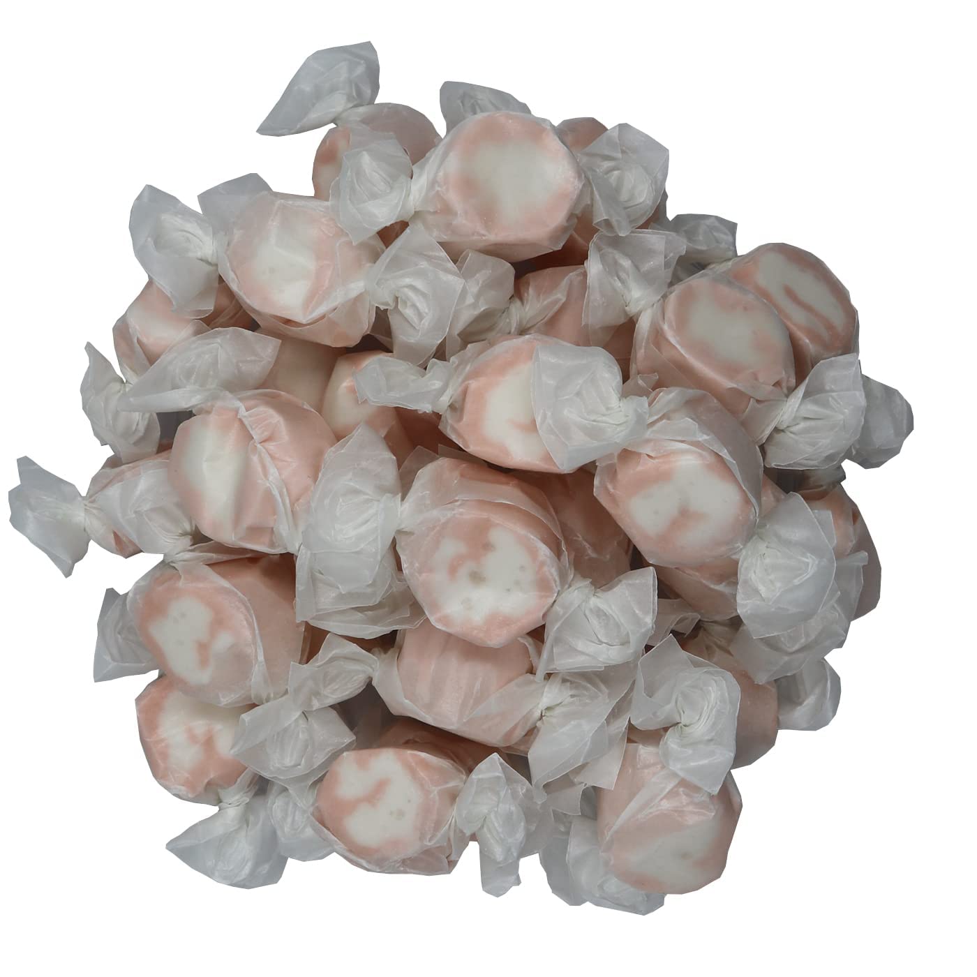 Gourmet Soft And Chewy Salt Water Taffy Candies - Individually Wrapped - Bulk Bags (Coffee Mocha, 1 Pound (Pack Of 1))