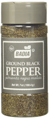 Badia Black Pepper Ground, 7-Ounce (Pack of 6)