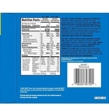 Pop Tarts Girl Scouts Thin Mints And Frosted Coconut Caramel Pastries, 32 Count - Pogalight
