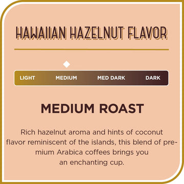 Don Francisco'S Hawaiian Hazelnut Flavored Medium Roast Ground Coffee (20 Oz Bag)
