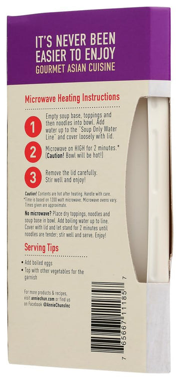 Annie Chun'S Korean Spicy Ramen, Vegan, Non-Gmo, 5.4 Oz (Pack Of 6)