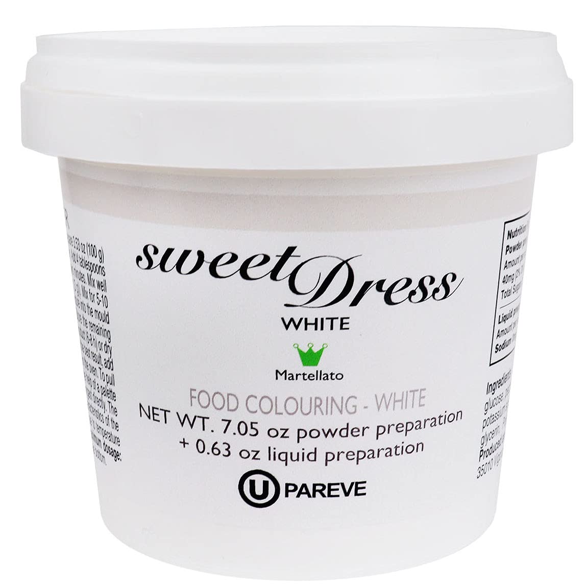 Sweet Dress Confectionery Lace Mix 7 Ounce by Martellato