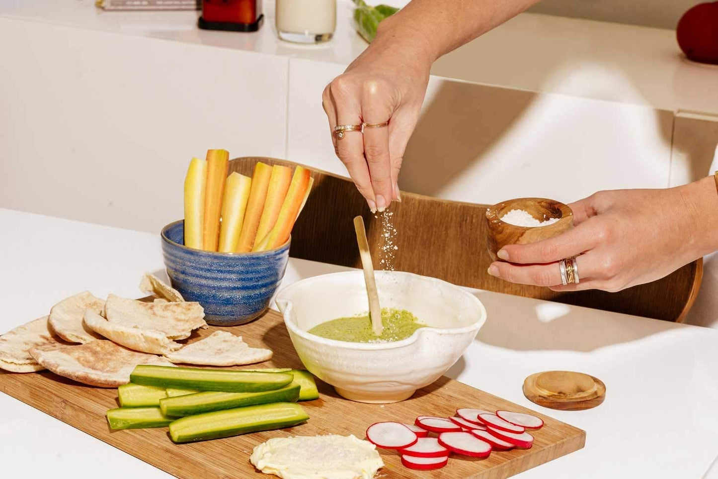 Only Organic Flaky Sea Salt - Fine Grain Kosher Salt, Unrefined, Rich In Minerals, Naturally Lower Sodium, 5 Oz Resealable Bag