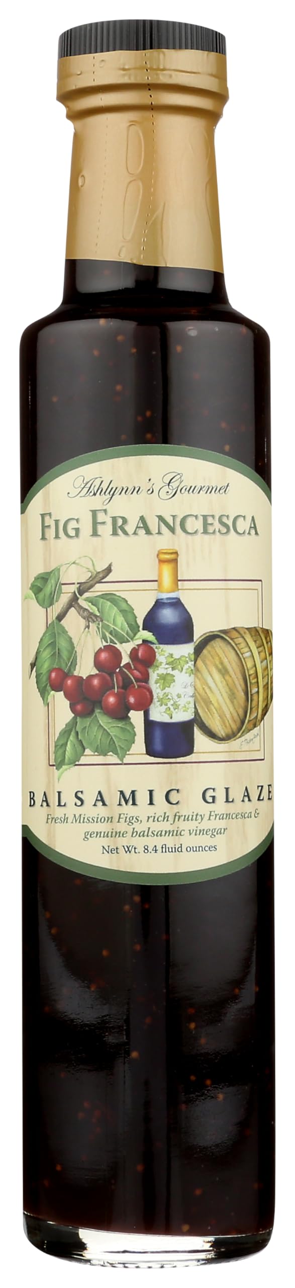 ASHLYNNS GOURMET Fig Francesca Balsamic Glaze, 8.4 FZ