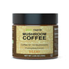 ECO-TASTE Decaf Mushroom Coffee - 36 Servings, Instant Coffee Mix Includes 10 Mushrooms Extract Powder, 72 Grams