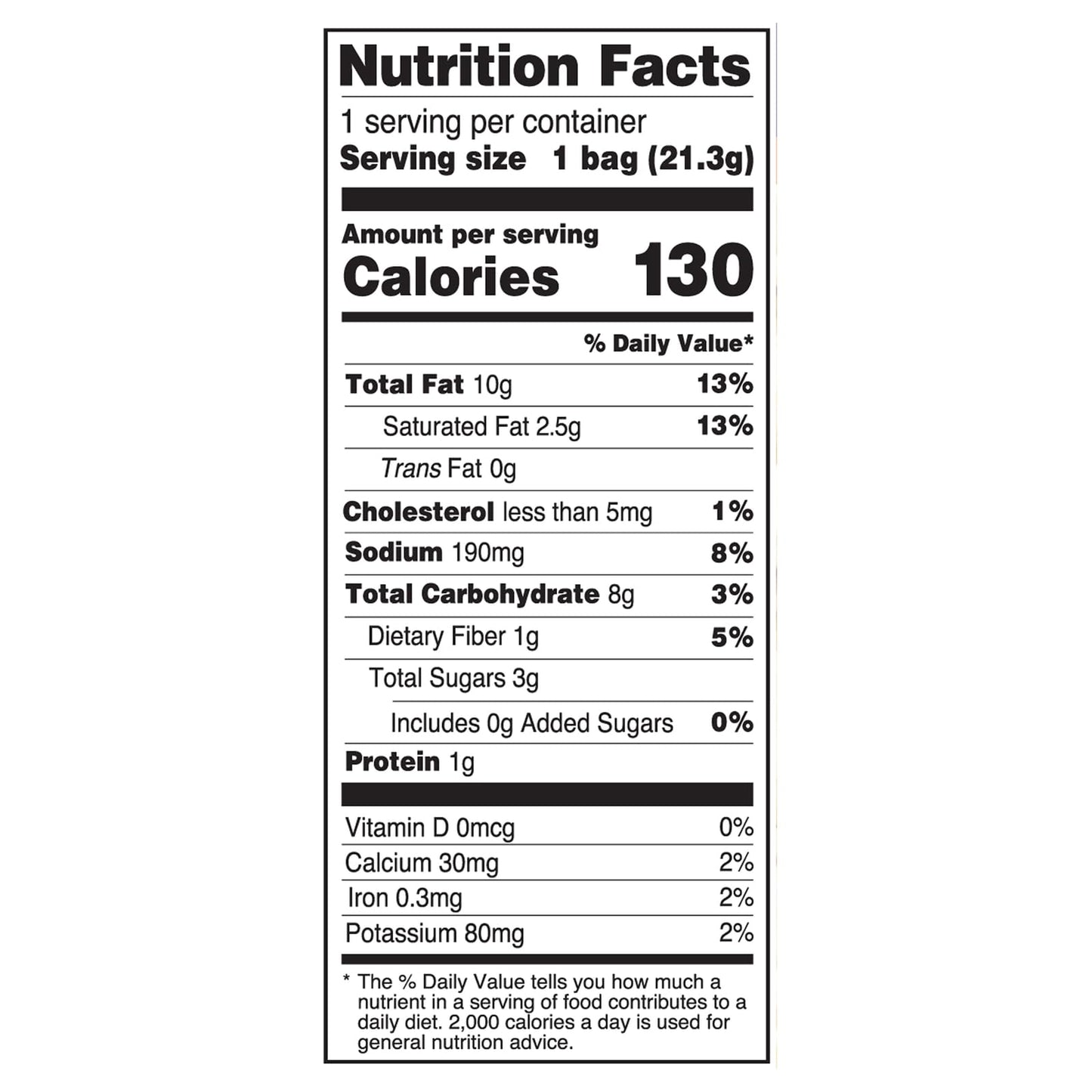 Utz Popcorn White Cheddar - .75 oz. Bags (60 Count) - Baked with Real Cheese Tasty Individual Snacks to Go Cholesterol Free Trans-Fat Free Gluten Free Snacks