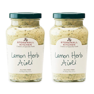 Stonewall Kitchen Lemon Herb Aioli, 10 Ounces (Pack Of 2)