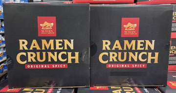 Soban Korean Pantry Ramen Crunch Original Spicy Medium Hot Snack 20.74oz 588g (Two Boxes)
