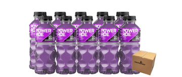 Powerade Grape Bottles, 20 Fl Oz, 10 Bottles - B - C2