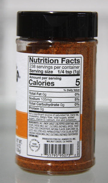 KINDERS Chili Cheese Seasoning, 8.4 Ounce, Perfect for Spicing Up Dishes