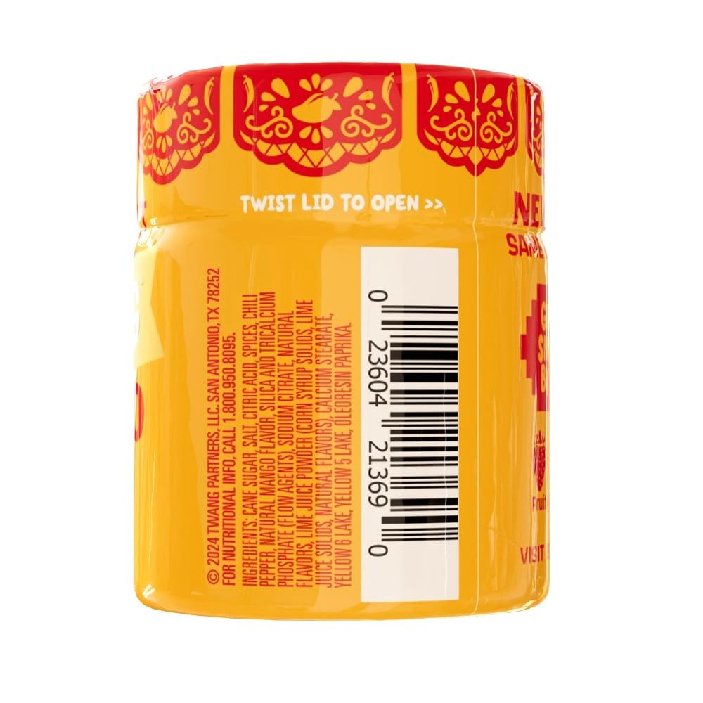 Twang Mango Chile Seasoning Salt, 1.15-Ounce Shaker, Pack of 10, Orange