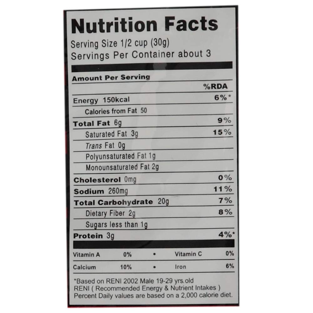 Boy Bawang Cornick, Hot Garlic - Crispy Tasty & Gluten-Free Corn Nuts 3.54 Ounces (100G), 3 Pack