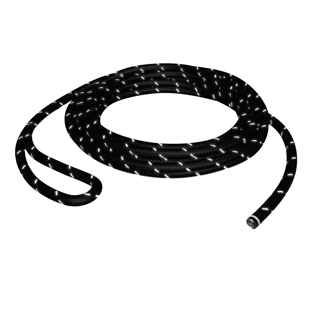 TACO Metals Taco Flex Vinyl Rub Rail Kit - Black w/White Insert