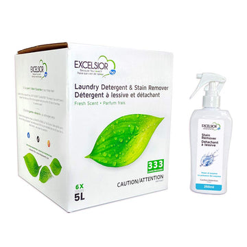 Excelsior He Concentrated Liquid Laundry Detergent With Stain Remover, Removes 333 Loads For Cleaning Clothes, Phosphate-Free, S