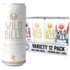 Wild Bills Craft Soda Variety Pack, 12 Fl Oz (Pack of 12), 12 Flavors, Pure Cane Sugar, Caffeine & Gluten Free, Vegan