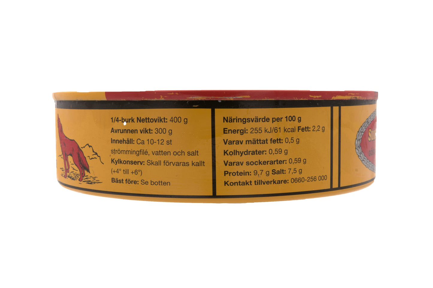 Surstrmming Fillets - Fermented Herring Fillets In Traditional Tin